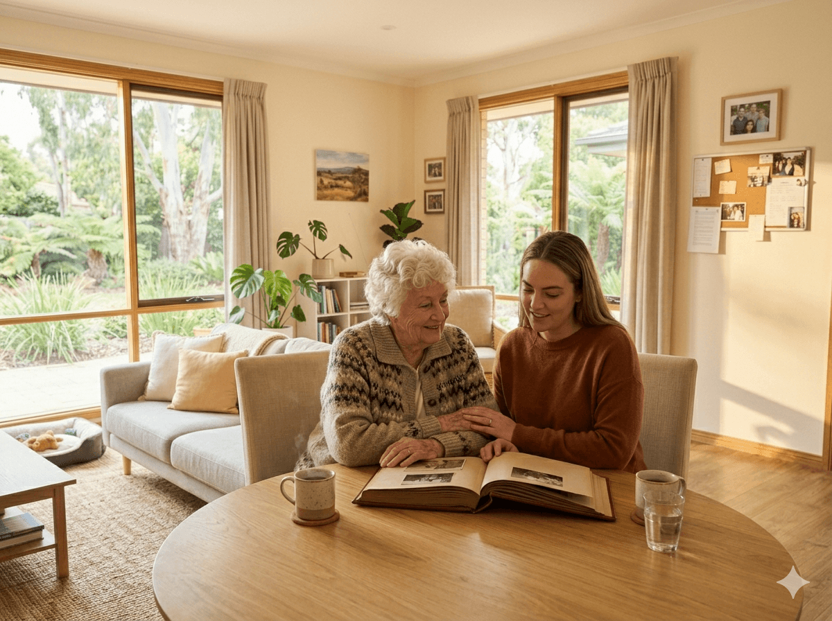 A family's experience with NAA's dementia support